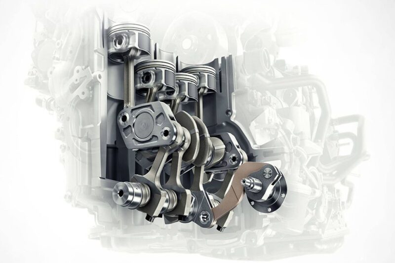 Motor mit variablem Verdichtungsverhältnis