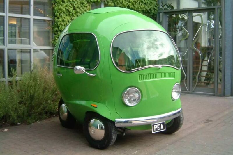 Birdseye Pea Car. Grüne Erbsen