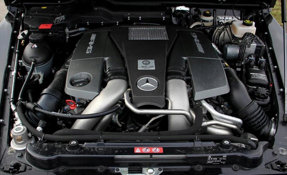 Mercedes AMG M157 5.5 Motor - Motor Inspektion