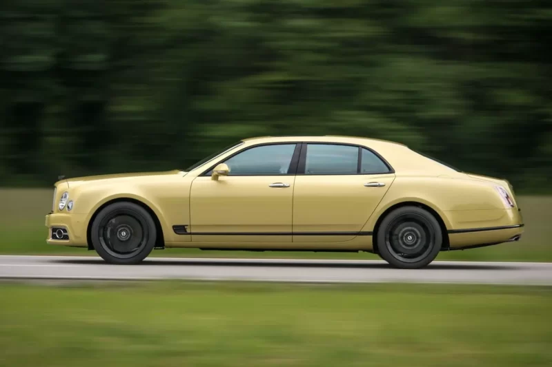 Bentley Mulsanne – 6,752 l V8, 2 Turbinen, Benzin