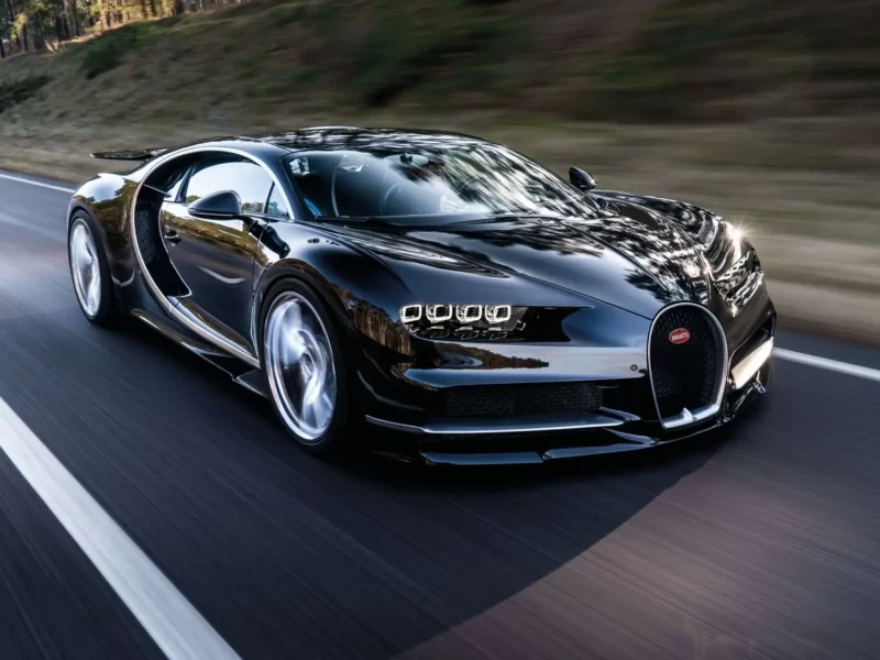 Bugatti Chiron – 7,993 l W16, 4 Turbolader, Benzin